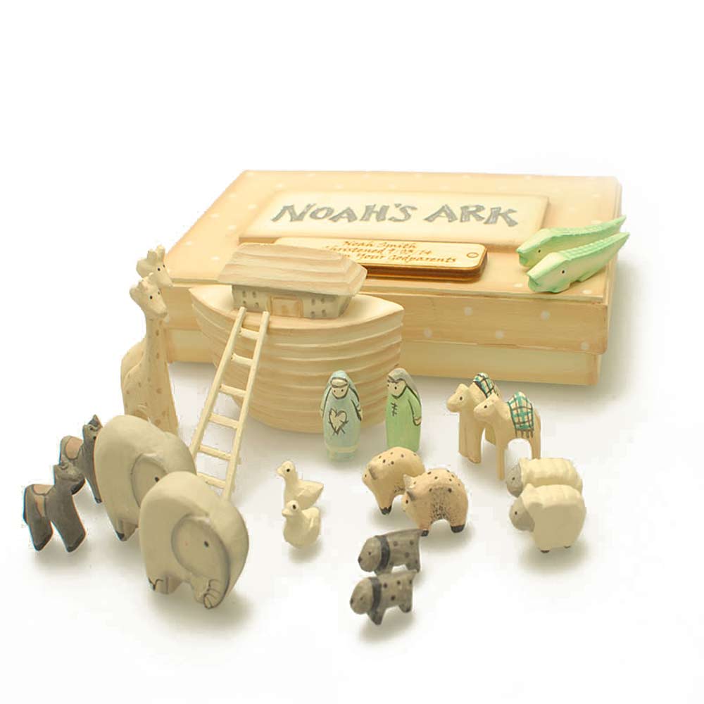 Personalised Noahs Ark Character Set - Click Image to Close