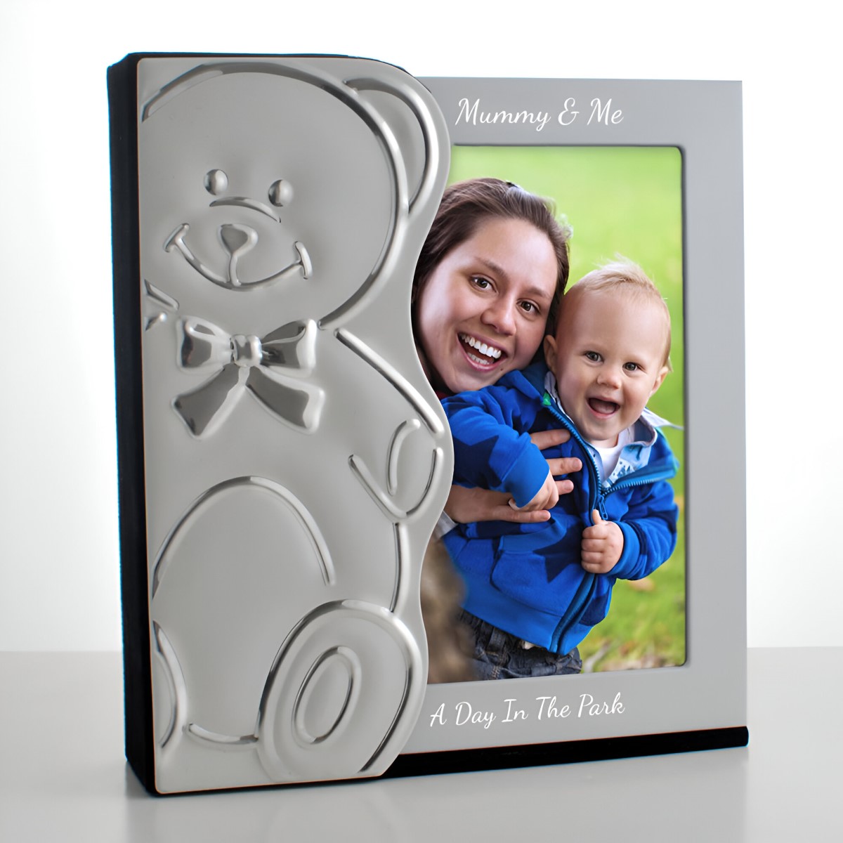 Teddy Personalised Baby Photo Album 6 x 4 - Click Image to Close