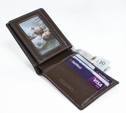 Personalised Wallet Mens Gift