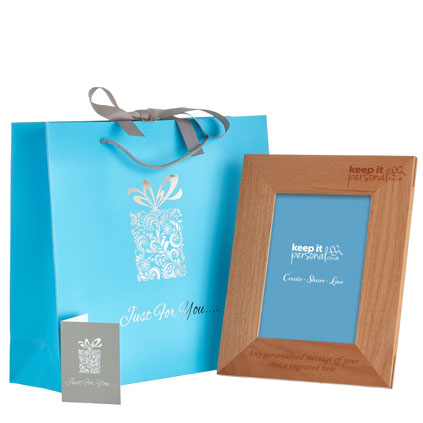 Logo Engraved Personalised Photo Frame