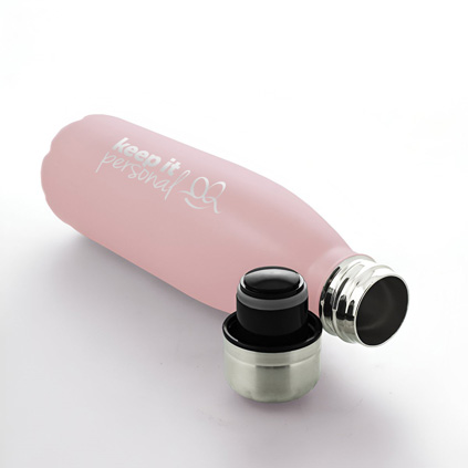 Personalised Logo Engraved Water Bottle 500ml Promotional Gift