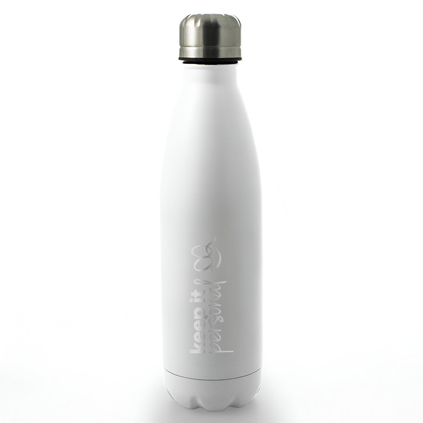 Personalised Logo Engraved Water Bottle 500ml Promotional Gift