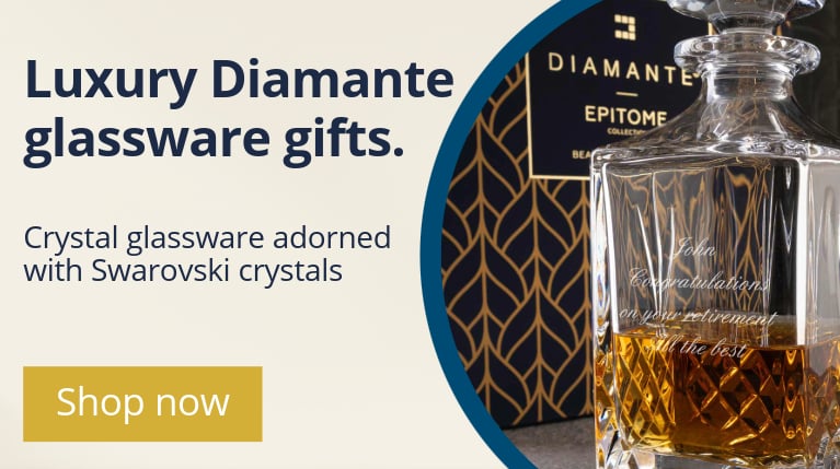 Diamante Glassware With Swarovski Elements