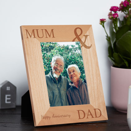 Personalised Wooden Photo Frame