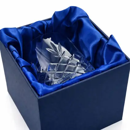Personalised Mayfair Crystal Whisky Glass With Satin Gift Box