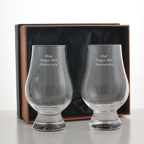 Personalised Glencairn Whisky Tasting Set