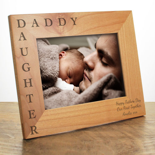Personalised Daddy & Daughter Photo Frame