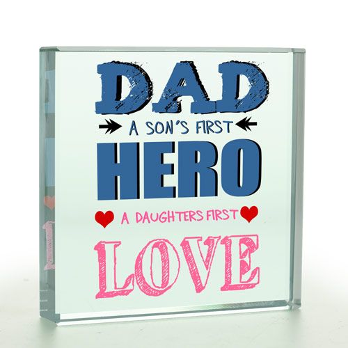 \'First Hero, First Love\' Glass Token