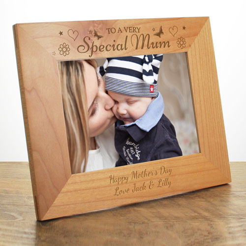 Personalised Wooden Frame To A Very Special Mum