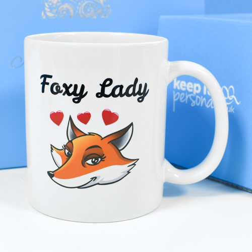 Personalised Mug - Foxy Lady