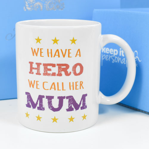 Personalised Mug - Hero We Call Mum