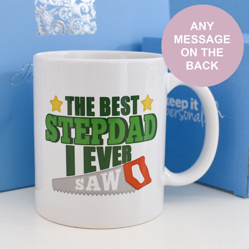 Personalised Mug - The Best Stepdad I Ever Saw