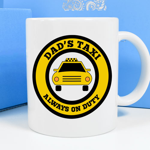 Personalised Mug - Dad\'s Taxi