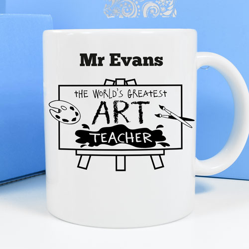 Personalised Mug - World's Greatest Art Teacher