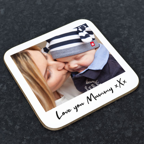 Personalised Polaroid Photo Coaster