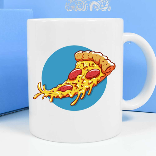 Personalised Mug - Pizza Slice