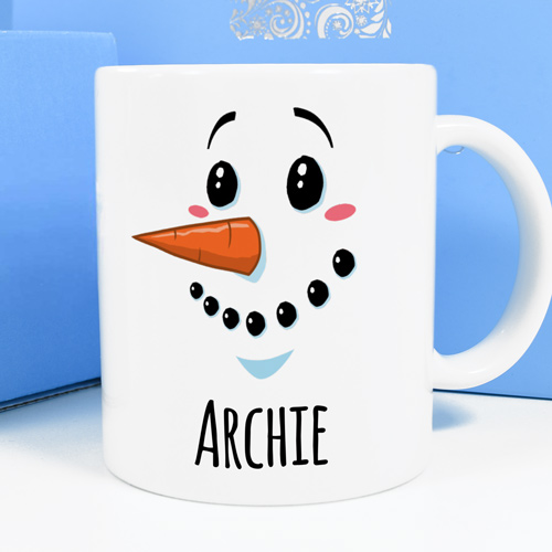 Personalised Mug - Snowman