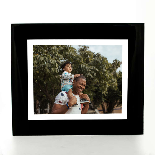 Photo Upload Landscape Framed Print