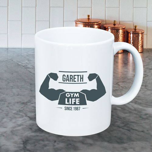 Personalised Mug - Gym Life