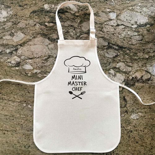 Personalised Childrens Apron - Mini Master Chef