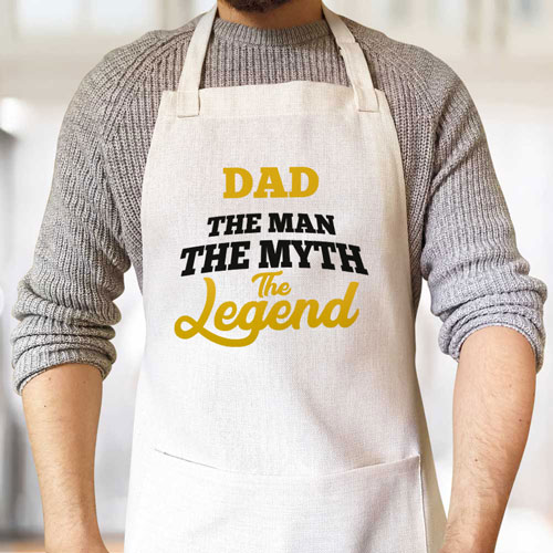 Personalised Apron - The Man, The Myth, The Legend