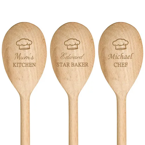 Personalised Wooden Spoon Custom Gift Idea