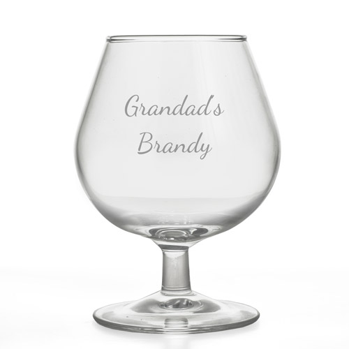 Personalised Brandy Glass - 25 cl