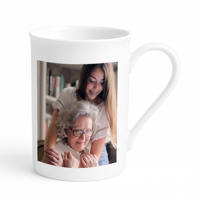 Photo Upload Bone China Mug