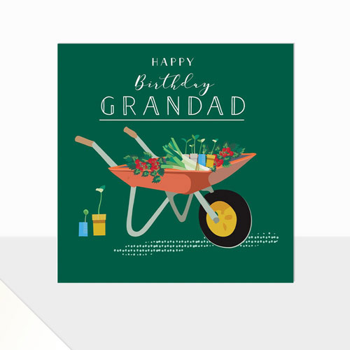 Happy Birthday Grandad Gardening Greeting Card