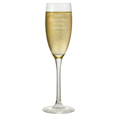 Personalised Grand Champagne Flute