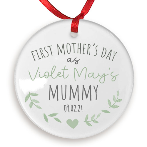 Personalised First Mother\'s Day As My Mummy Ceramic Keepsake