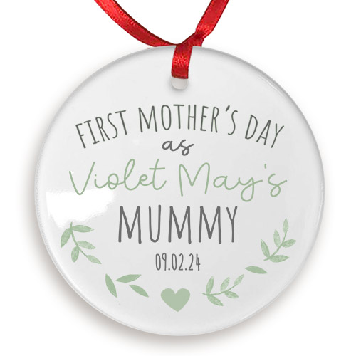 Personalised First Mother's Day As My Mummy Ceramic Keepsake