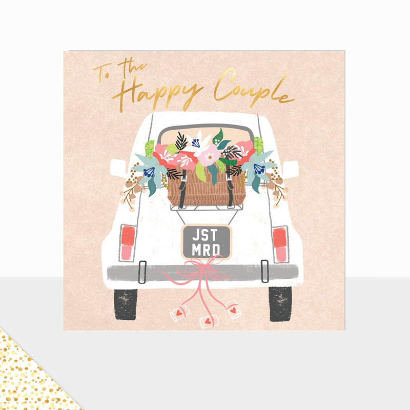 To The Happy Couple Greeting Card