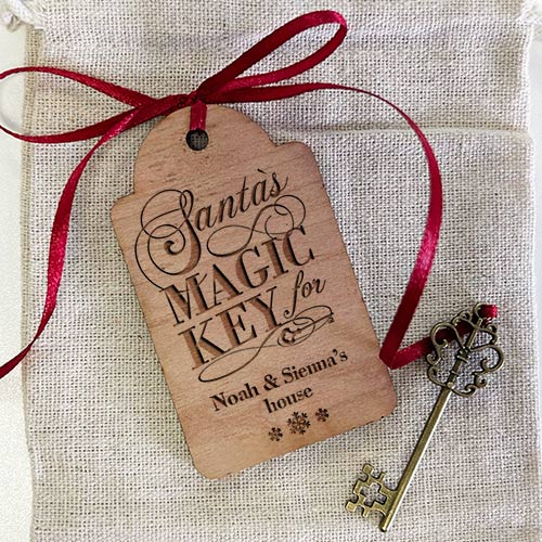 Personalised Santa\'s Magic Key