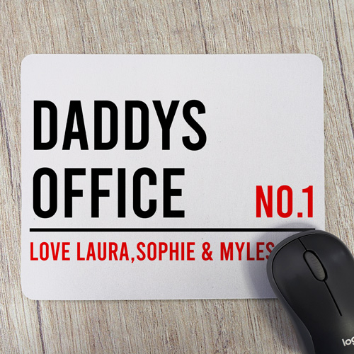Personalised Street Sign Mouse Mat