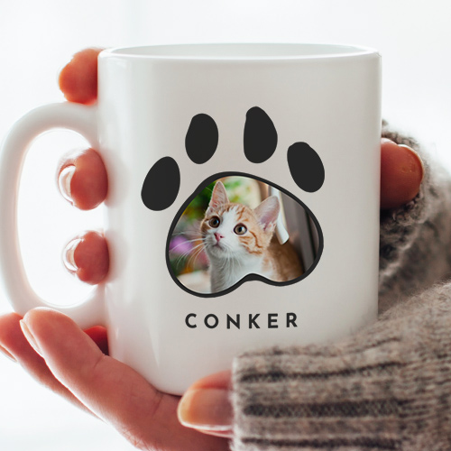 Personalised Cat Lover Photo Upload Mug