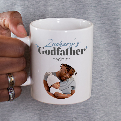 Personalised Godfather Photo Mug