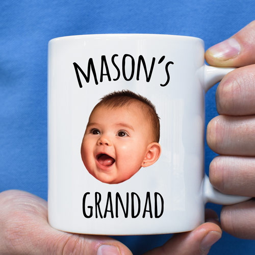 Personalised Baby Face Photo Upload Mug