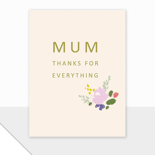 Thanks Mum Greeting Card