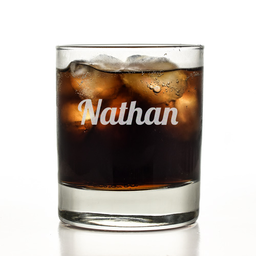Personalised Whisky Glass Any Name