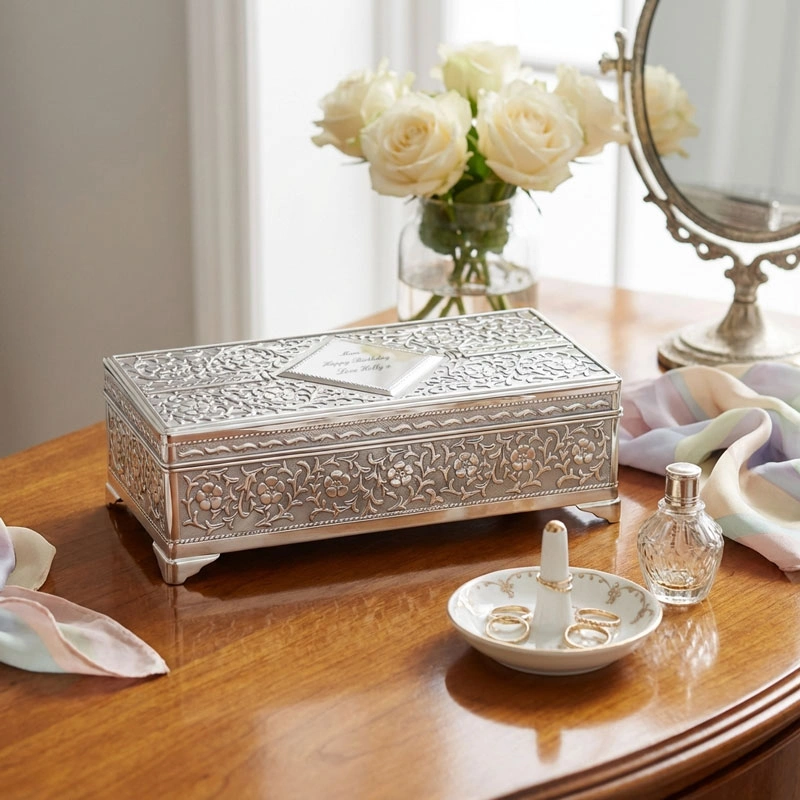 Mothers Day Antique Jewellery Box