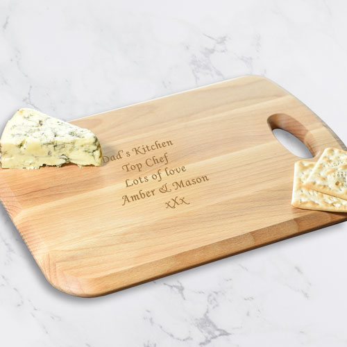 Personalised Wood Chopping Board