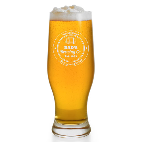 Personalised Brewing Company Beer Glass