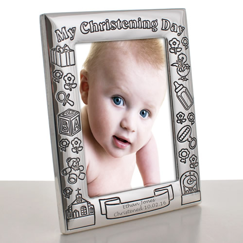 My Christening Day Personalised Photo Frame