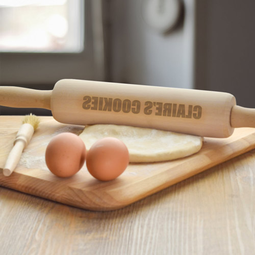 Personalised Embossing Rolling Pin