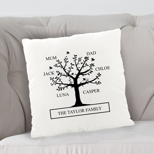 Personalised Cushion - Family Tree