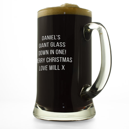 Personalised Giant Beer Glass