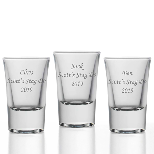 Personalised Shot Glasses