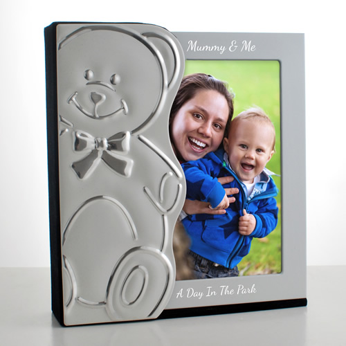 Teddy Personalised Baby Photo Album 6 x 4