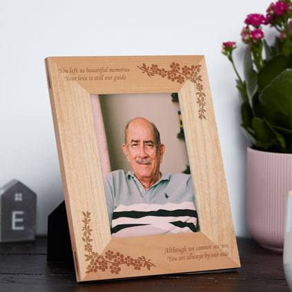 Personalised Memorial Photo Frame